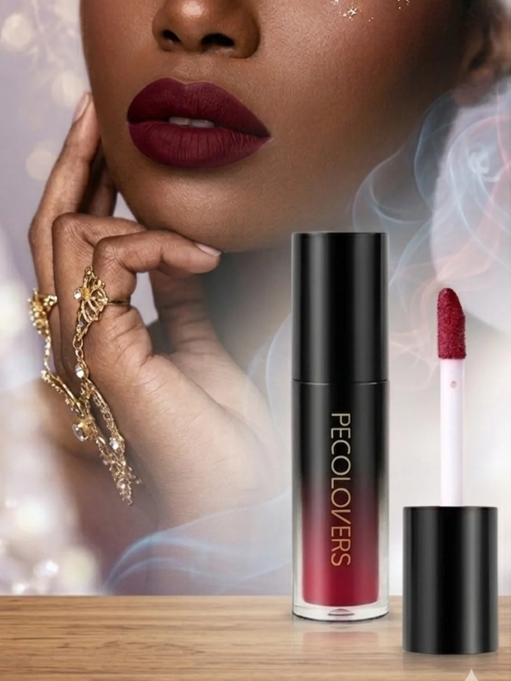 Matte Liquid Lipstick - Deep Wine 11#